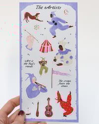 Image 3 of Sticker sheet The Artists