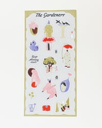 Image 2 of Trio sticker sheets The Gardeners / The rebels / The artists