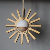 Image 5 of set of three sunburst decorations