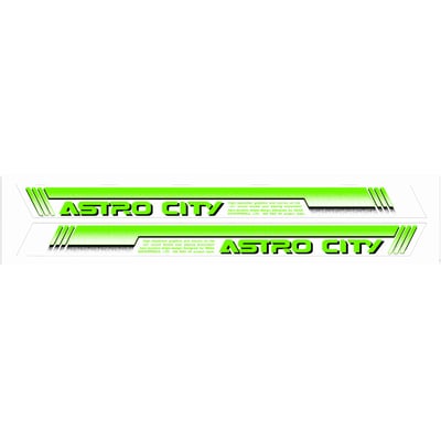 Image of SEGA Astro City: Candy Cabinet UV Reactive Neon Side Art