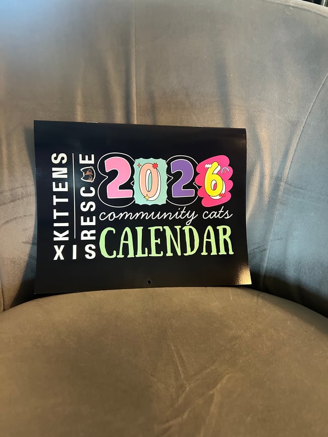 2026 Community Cats Calendar
