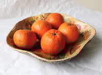 Image 3 of Handmade Christmas Papier-Mâché Bowl | Festive Holiday Décor