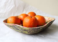 Image 10 of Handmade Christmas Papier-Mâché Bowl | Festive Holiday Décor
