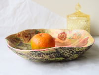 Image 12 of Handmade Christmas Papier-Mâché Bowl | Festive Holiday Décor