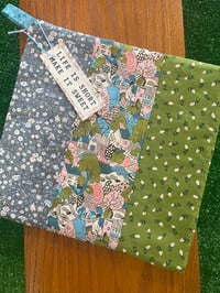 Image 2 of Potholder, Liberty of London Print, Blues, Pinks, Greens