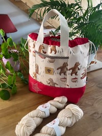 Image 3 of Sac à Projets taille L, poche avant : la Cueillette des Oursons