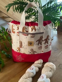 Image 1 of Sac à Projets taille L, poche avant : la Cueillette des Oursons