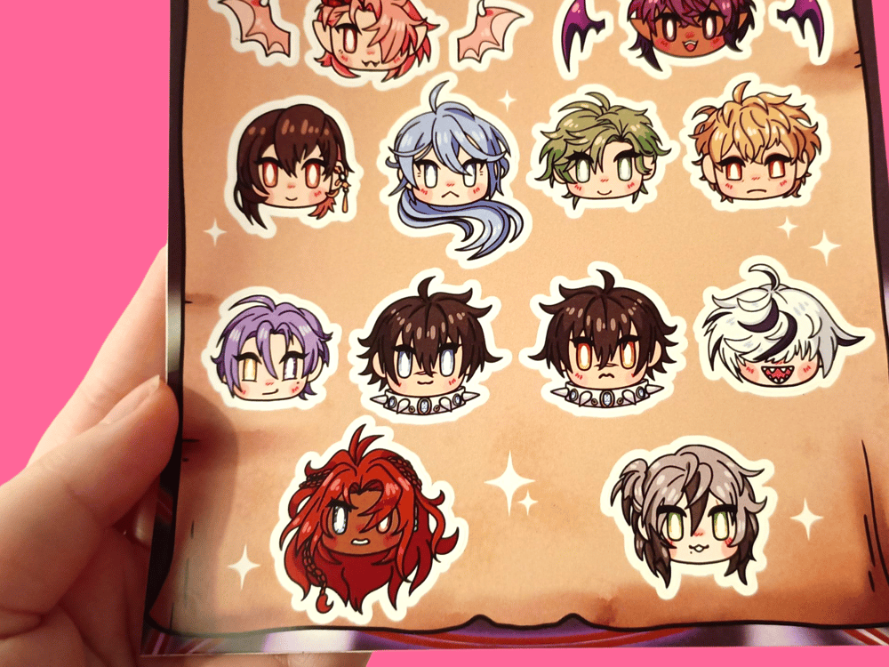 Image of Nu:Carnival Sticker Sheet