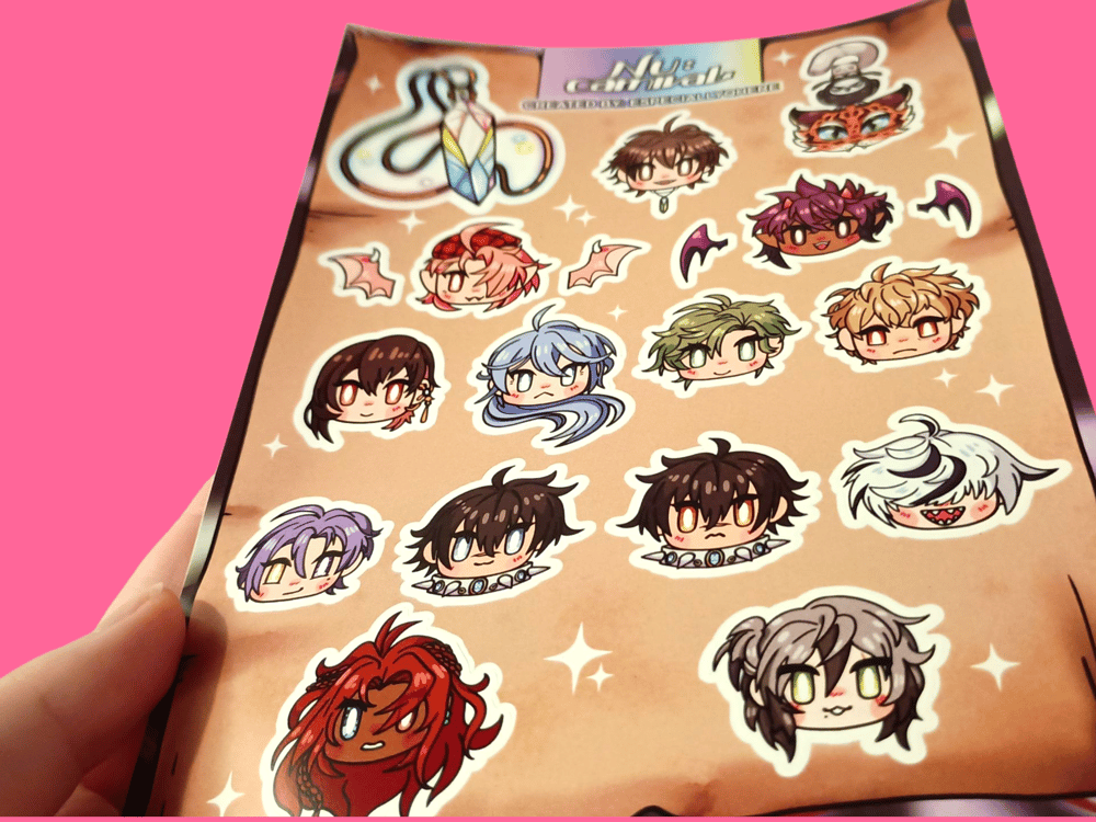 Image of Nu:Carnival Sticker Sheet