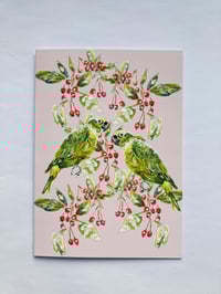 Image 2 of Yuletide Parrots Christmas Card