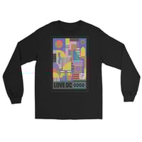 Image 2 of LOVEDCGOGO "ART DECO" Men’s Long Sleeve Shirt (see color options)