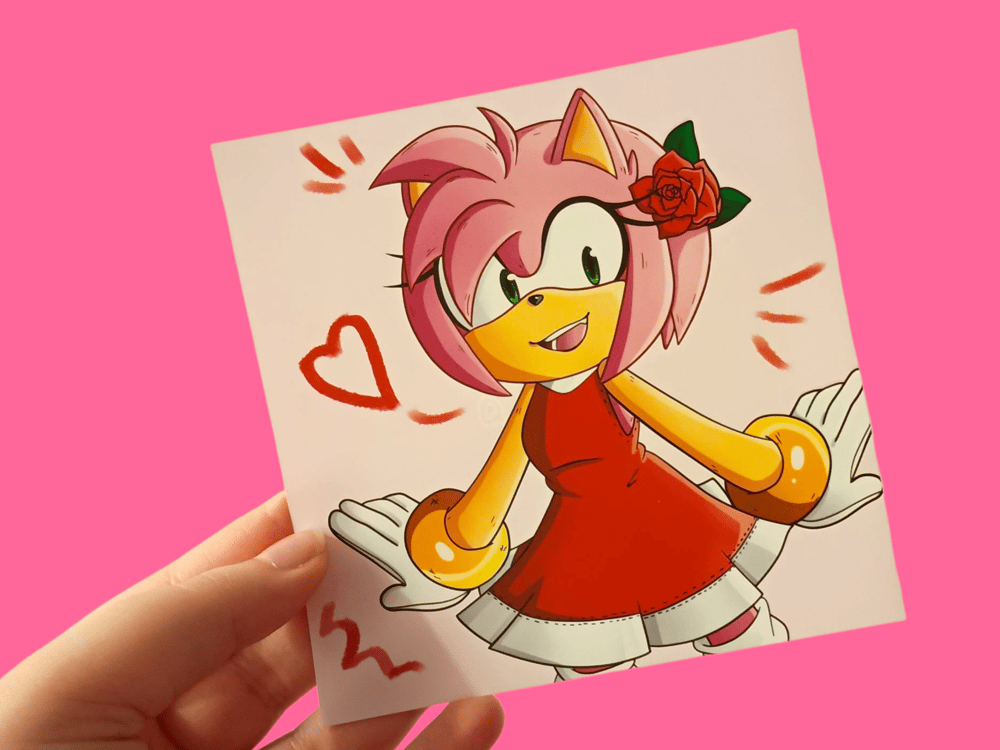 Image of Amy Rose Square Print!
