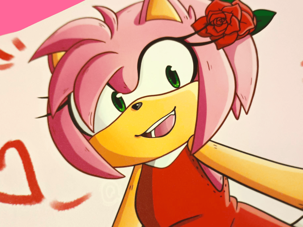 Image of Amy Rose Square Print!