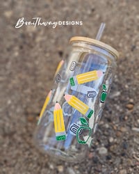 PENCILS FULL WRAP CAN GLASS SET