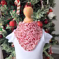 Image 1 of Red Enchanted Forest Bib