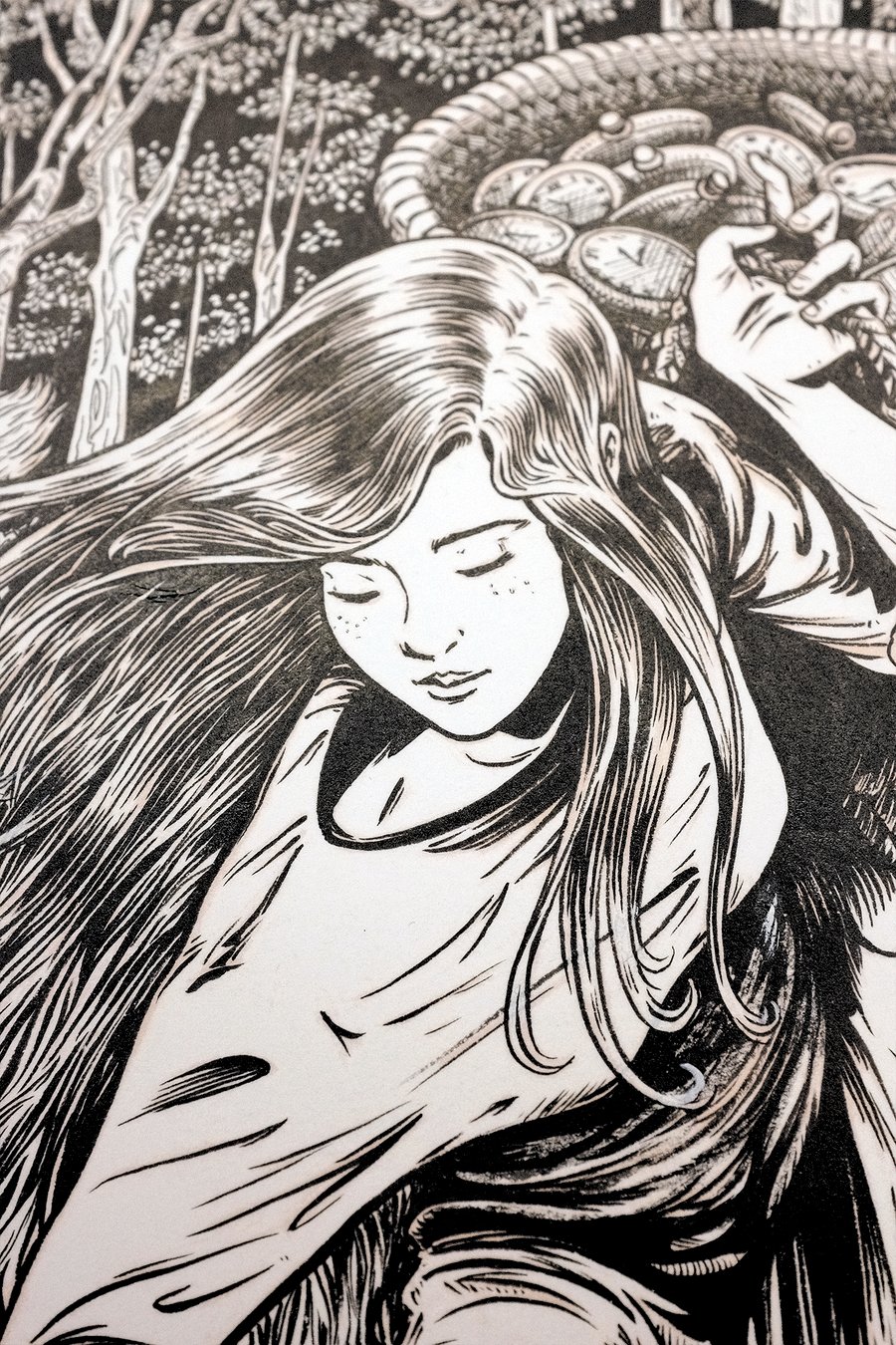 Image of Original Ink Drawing - Widespread Panic Capitol Theatre '25