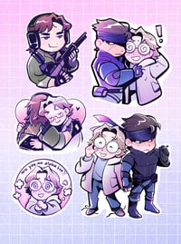 Image 1 of [METAL GEAR] Otasune Stickersheet