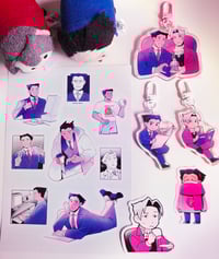 Image 2 of PRE-ORDER [Ace Attorney] Phoenix Stickersheet