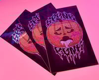 Premium "Spunkpkin" Large Sparkle Sticker