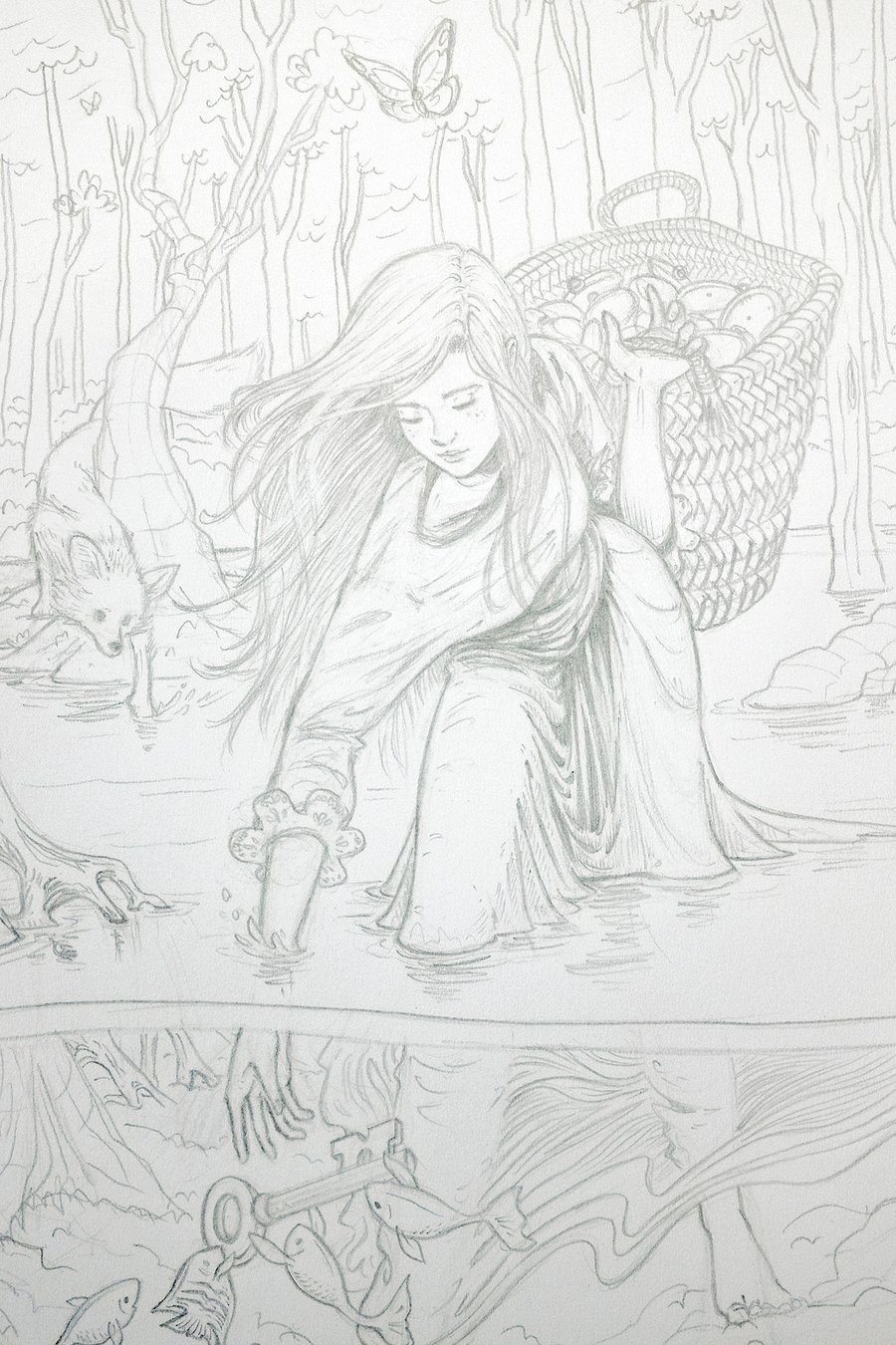 Image of Original Pencil Drawing - Widespread Panic Capitol Theatre '25