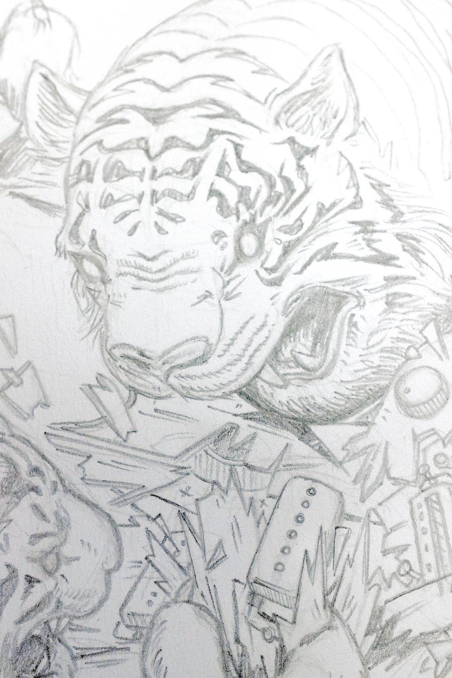 Image of Original Pencil Drawing - Widespread Panic Capitol Theatre '25