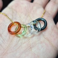 Image 1 of WINTER VINTAGE BEAD SET 9