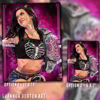 Image 6 of Your Favorite Wrestler's Favorite Wrestler | AJ Lee WWE Painting