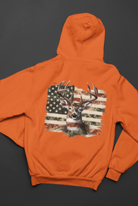 Image 4 of Hunter Deer with Flag