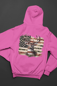 Image 5 of Hunter Deer with Flag