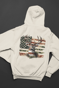 Image 6 of Hunter Deer with Flag