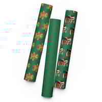 Image 1 of Xmas trio wrapping papper