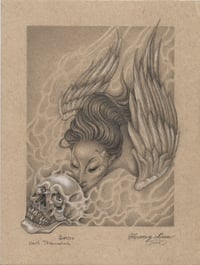 Image 1 of Eros and Thanatos 6 in x 8 in