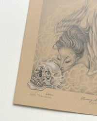 Image 2 of Eros and Thanatos 6 in x 8 in