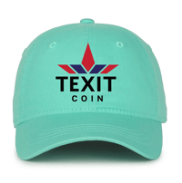 Image 4 of Embroidered Texit Coin Dad Un-Structured Cap