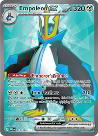 Empoleon ex - 114/094 - ME02: Phantasmal Flames - Near Mint