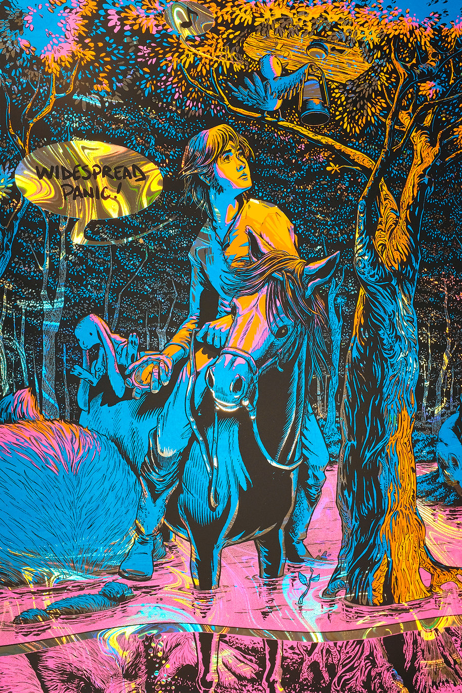 Image of Widespread Panic - Capitol Theatre 2025 - Hazy Waves HoloFoil