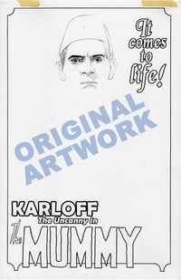 Original Art: The Mummy 1932
