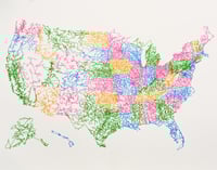 Image 1 of Scribbled States of America