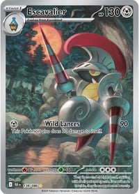 Escavalier - 138/086 - SV: Black Bolt - Near Mint