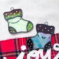 Image 1 of Lil' Stocking Suncatcher