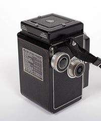 Image 4 of Rollei 6X6 TLR Rolleicord III Medium format camera Xenar 75mm F3.5 lens #1516