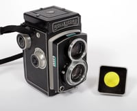 Image 1 of Rollei 6X6 TLR Rolleicord III Medium format camera Xenar 75mm F3.5 lens #1516