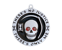 Non-Tarnish Sterling Silver Reaper Pendant