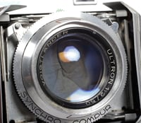 Image 9 of Voigtlander Vitessa 35mm camera with Ultron 50mm F2 lens + display box #1523