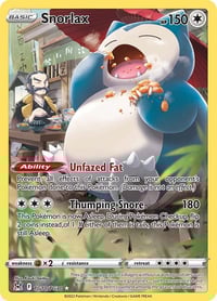 Snorlax - SWSH11: Lost Origin Trainer Gallery - Near Mint