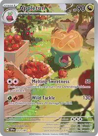 Appletun - 211/191 - SV08: Surging Sparks - Near Mint