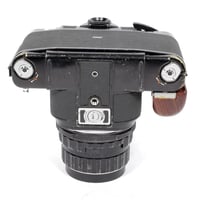 Image 8 of Share Pentax 6X7 camera + metered prism + SMC 105mm F2.4 lens + right hand grip #1551