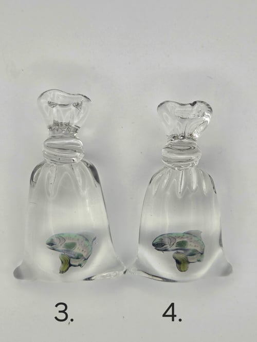 Image of Bagged trout pendants