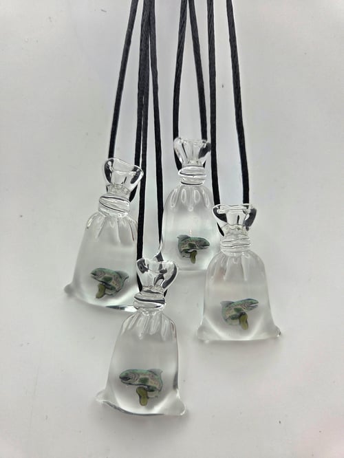 Image of Bagged trout pendants