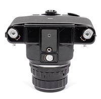 Image 8 of Pentax 67 MLU 6X7 camera + metered prism + SMC 105mm F2.4 lens #1564